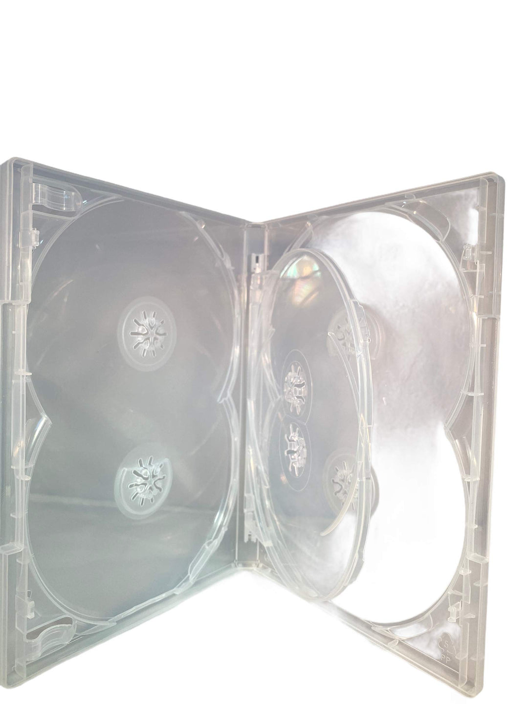 Amaray Dragon Trading DVD-Hülle für 6 CDs, transparent, Schaukeltablett, 20 cm hoch