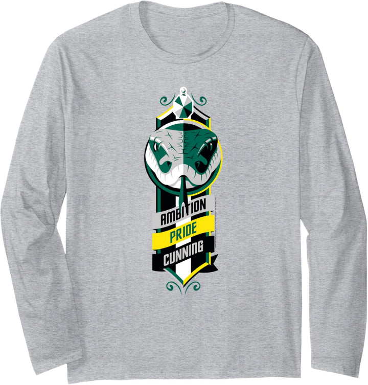 Harry Potter Slytherin Traits Langarmshirt