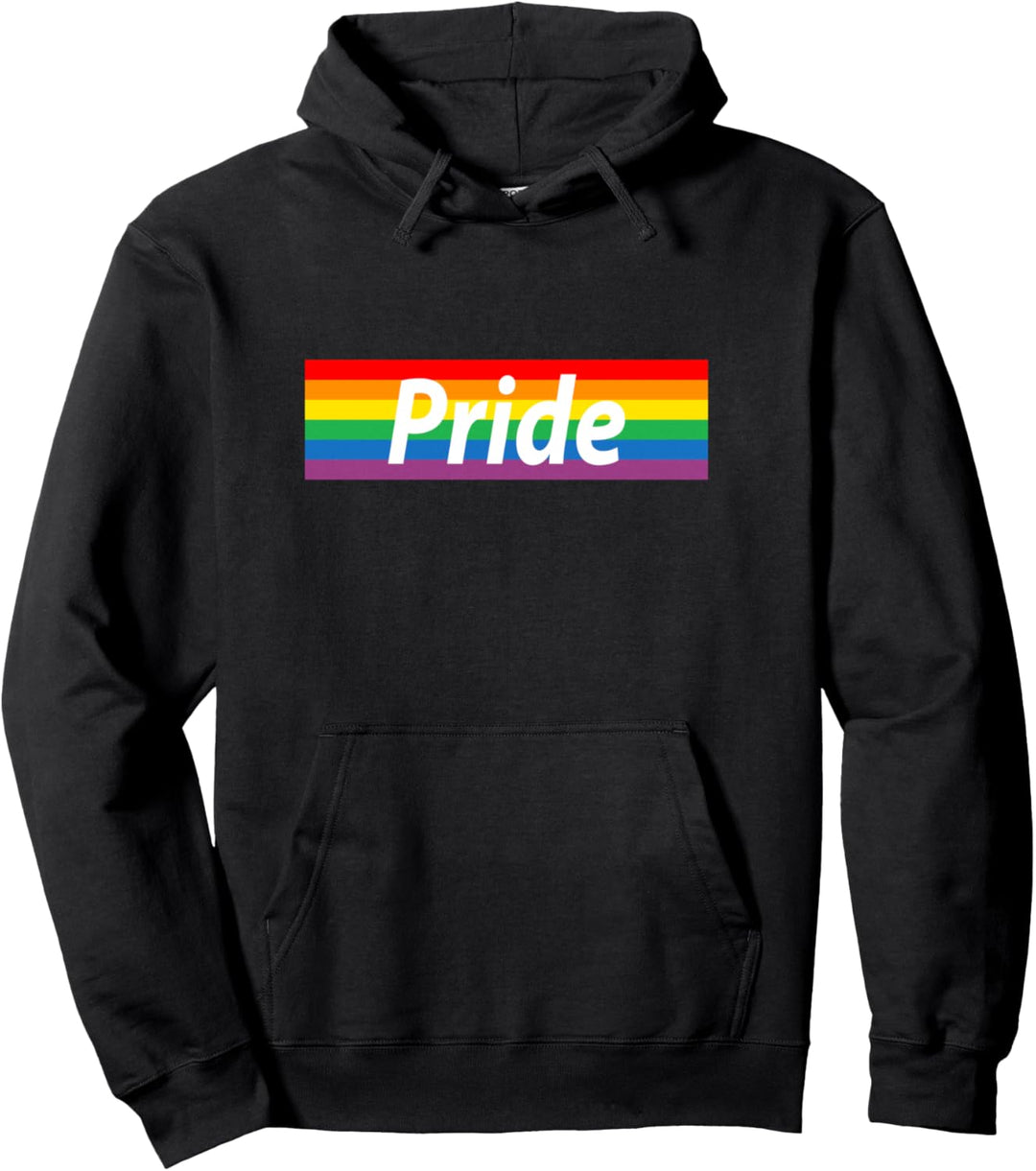 Bisexual Queer Trans LGBTQ Rainbow Regenbogen Flagge Pride Pullover Hoodie