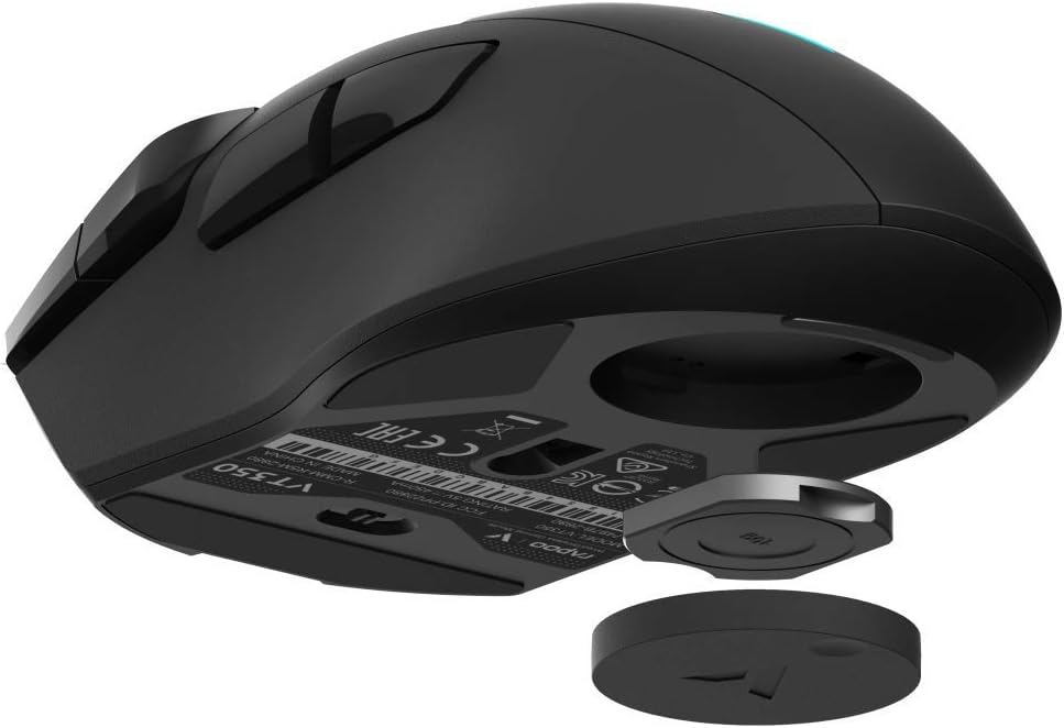Rapoo VPRO VT350 kabellose Gaming Maus programmierbare Tasten 5000 DPI Sensor LED-Multi-Color Beleuc