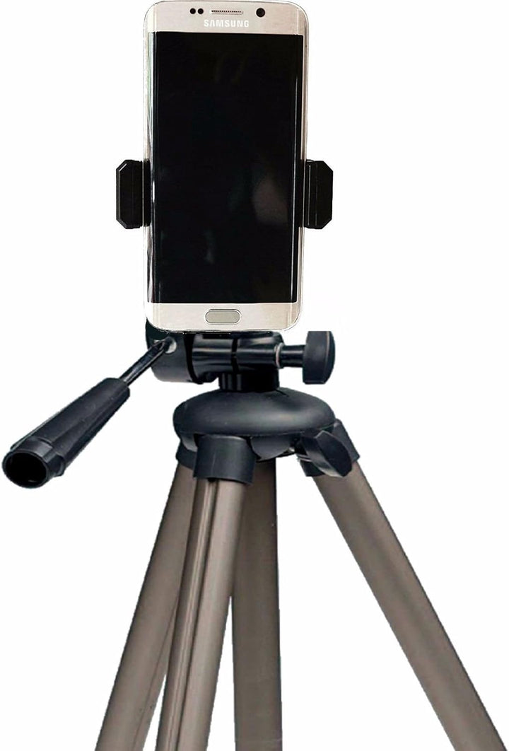 Alu Full Size 130cm Smartphone/iPhone Stativ Kamerastativ Foto Video Halter Halterung Ständer Hoch G
