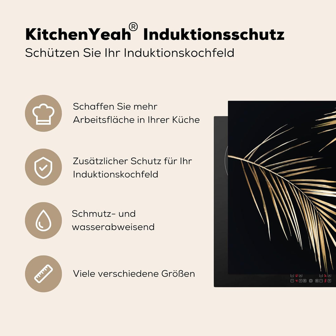 KitchenYeah© Herdabdeckplatte Einteilig Küche Ceranfeld Abdeckplatte Cerankochfeld Abdeckung Indukti