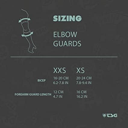 TSG Elbogenschoner Youth Elbow XXS Schwarz, XXS Schwarz
