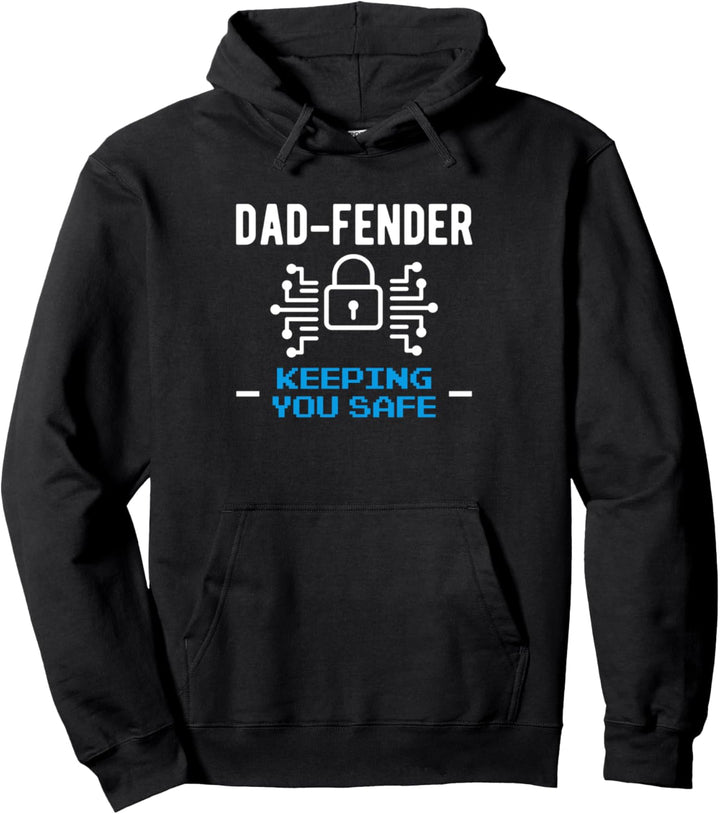 Dad-Fender Keeping You Safe Papa Vater Vatertag Pullover Hoodie