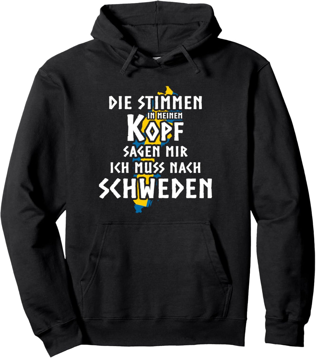 Die Stimmen In Meinem Kopf Schweden Pullover Hoodie