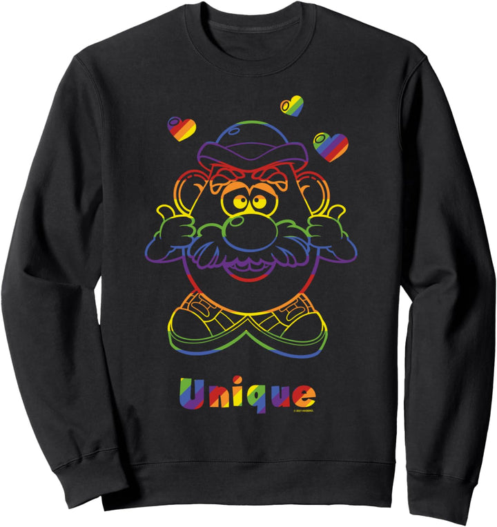 Mr. Potato Head Rainbow Outline Unique Potato Sweatshirt
