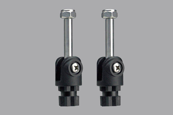 2 x Rowlock Pair, Paddelhalter Ruderdollen Dolle Ruderhalterung von Railblaza schwarz - schwarz, sch