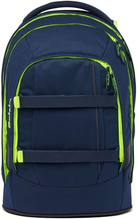 Satch Pack Graffiti Edition Schulrucksack Set 5tlg. Toxic Yellow, Toxic Yellow