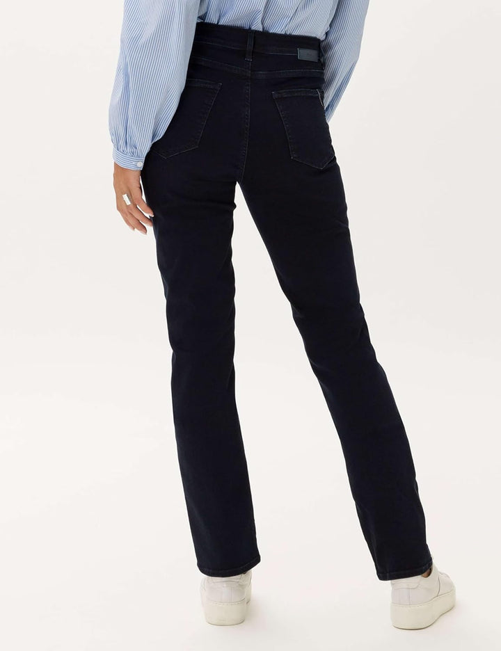 BRAX Damen Jeans Style Carola Premium Denim 31W / 30L Clean Dark Blue, 31W / 30L Clean Dark Blue