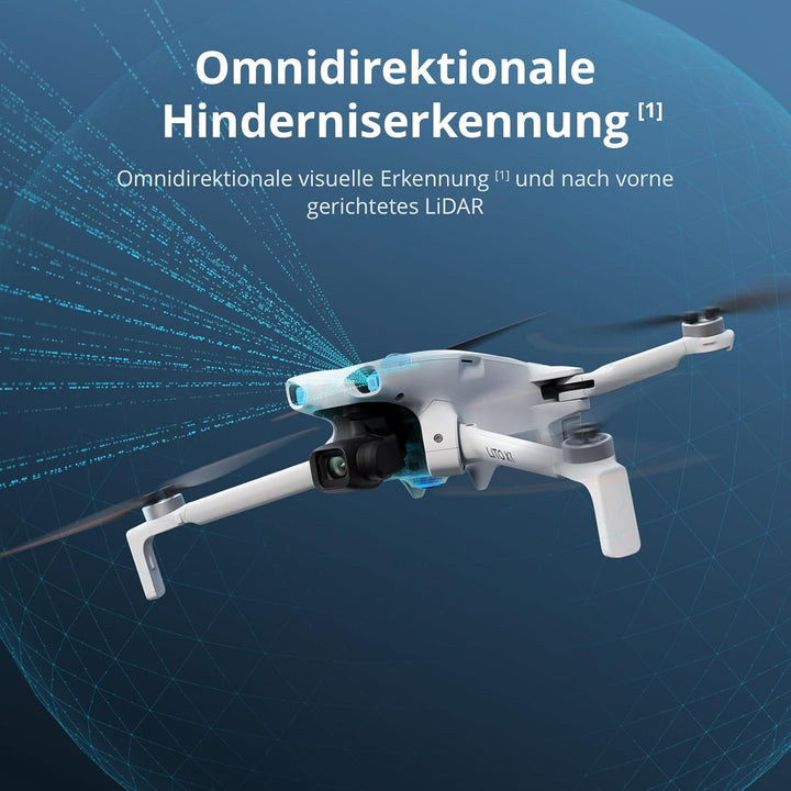 DJI Lito X1 Bundle, 4K Kameradrohne, Hinderniserkennung, ActiveTrack, 1/1,3-Zoll-Sensor, Geeignet, L