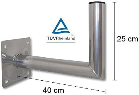 HD Sat Anlage 80cm Spiegel + Opticum Quad LNB für 4 Teilnehmer + 40cm Wandhalter + SAT Finder (3 Far