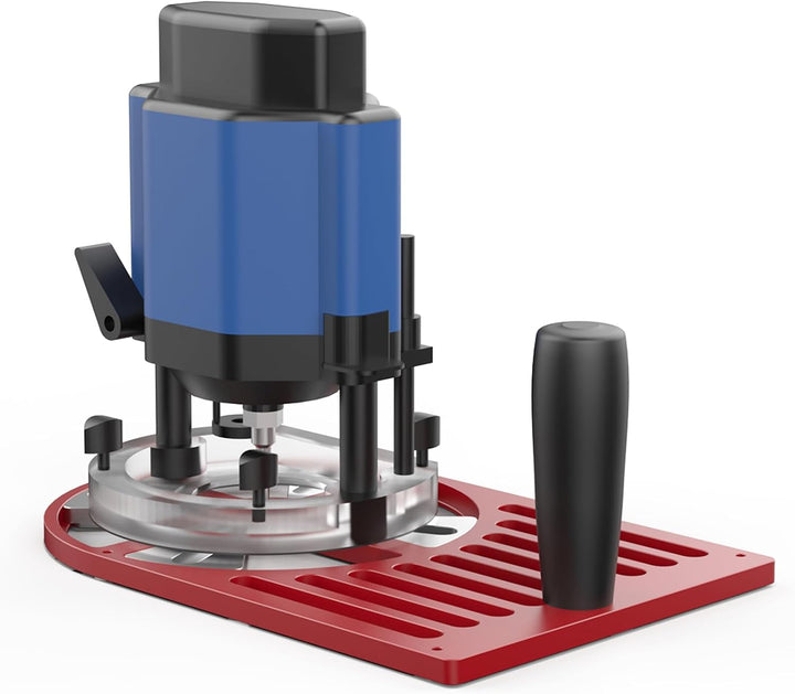 SEAFRONT Universal Trim Router Grundplatte Einstellbare Trimmmaschinenbasisplatte für 65 Bis 132 Mm