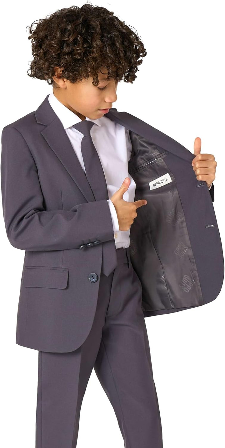 OppoSuits Jungen Opposuits Boys' Suits Boys Suit 2 Jahre Boys Charcool, 2 Jahre Boys Charcool