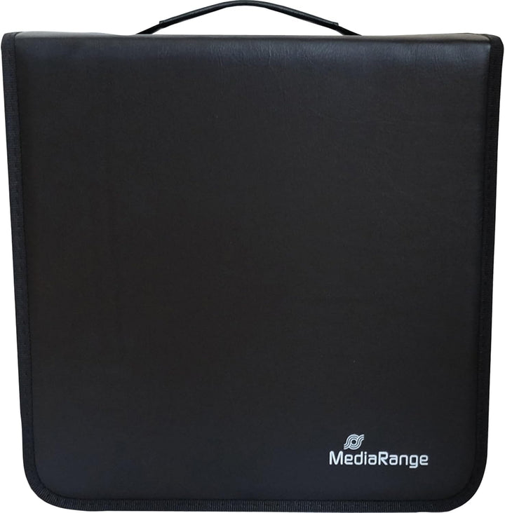 MediaRange Archivierungsmappe (für 400 Discs, Kunstleder) schwarz, für 400 Discs