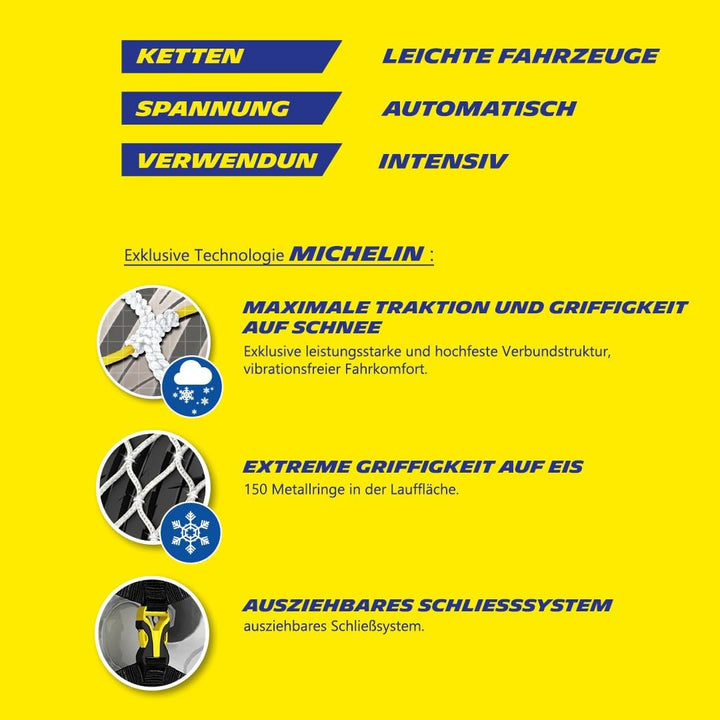 MICHELIN Schneekette Easy Grip Limited 11 E11, E11
