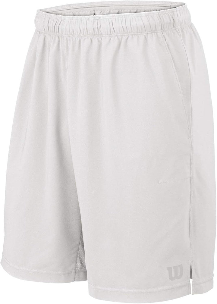 Wilson Herren Rush 9 Woven Short Tennis XL Weiss, XL Weiss