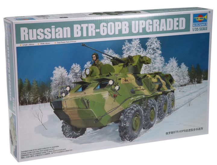 Trumpeter 01545 Modellbausatz BTR-60PB Upgraded