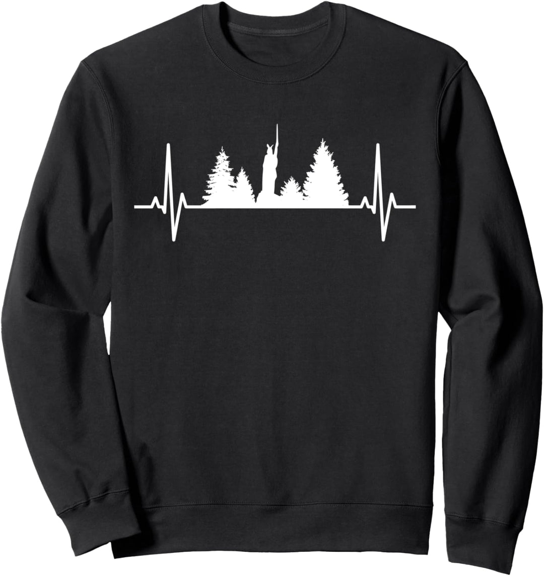 Teutoburger Wald Hermannsdenkmal Detmold für Naturfreunde Sweatshirt