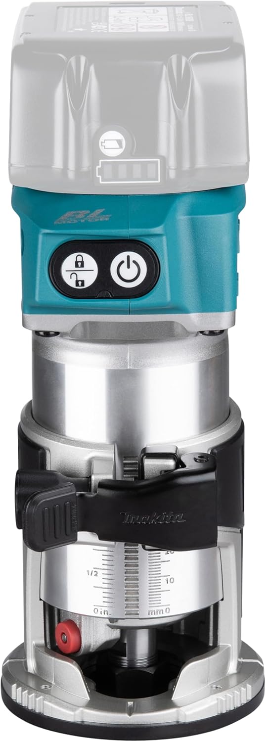 Makita DRT50ZJX2 Multifunktionsfräse 18V (ohne Akku, ohne Ladegerät) Single Basic, Single Basic