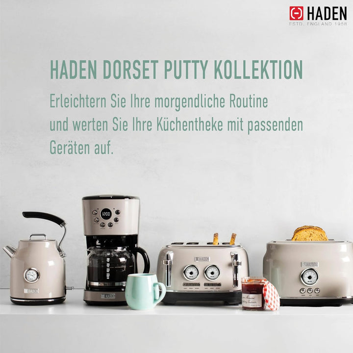 Haden Dorset 2 Scheiben Toaster (Putty), Putty