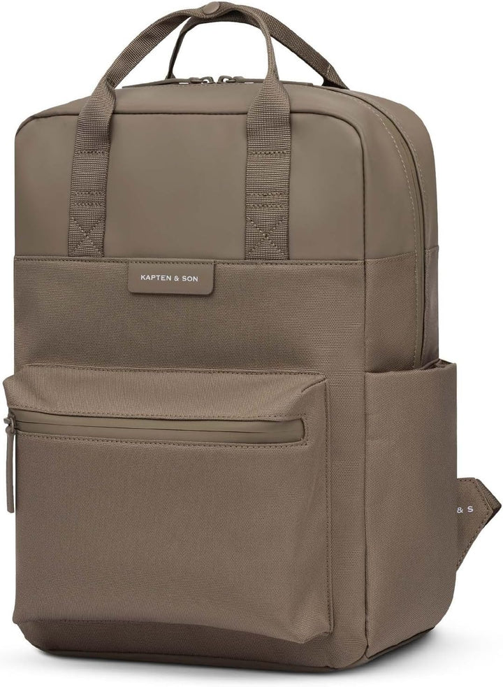 Kapten & Son Rucksack Freizeitrucksack mit Laptopfach Bergen Pro Backpack 15L Walnut hellbraun