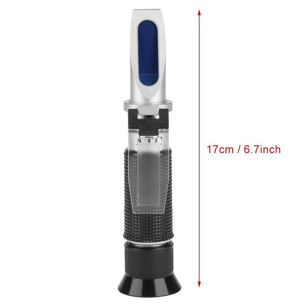 Professional Brix Refractometer Kit 0-20% Honey Beer Fruit Juice Sugar Tester Measurement Device For