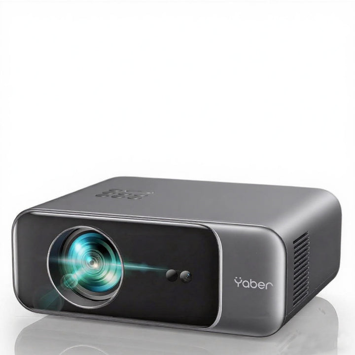 [Autofokus/Trapezkorrektur] Beamer, Full HD 1080P WiFi6 Bluetooth Beamer Heimkino 4K Video Unterstüt