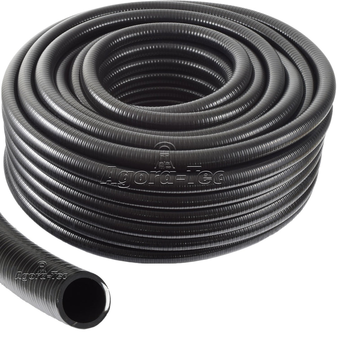 Agora-Tec® Saugschlauch mit 1 Zoll (25,4 mm) Innendurchmesser, Massive Ausführung für Hauswasserwerk
