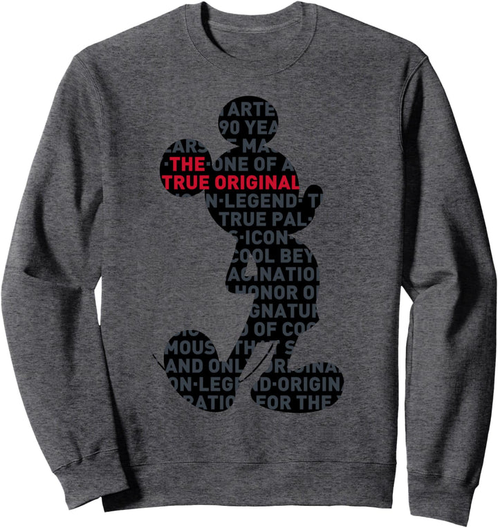 Disney Mickey And Friends Mickey & Minnie 28 Front & Back Sweatshirt