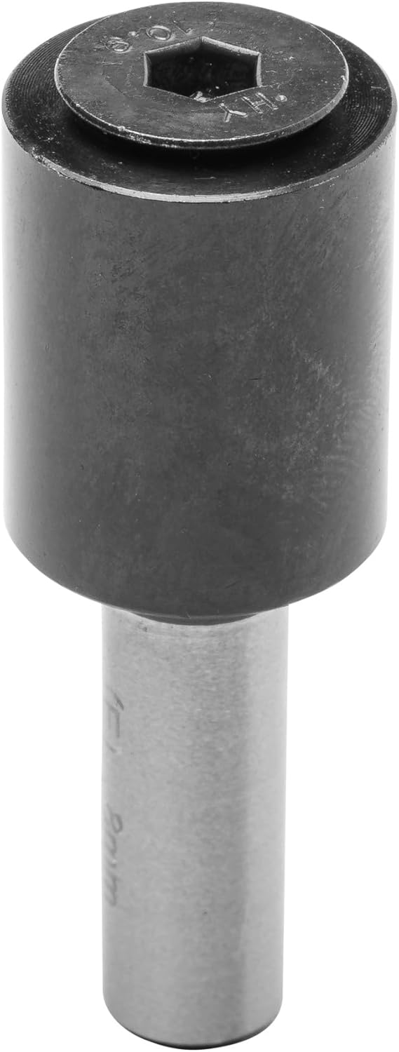 ENT 13982 Aufnahmedorn für Scheibennutmesser Schaft (S) 8 mm, Durchmesser (D) 6,35 mm, mit Senkschra