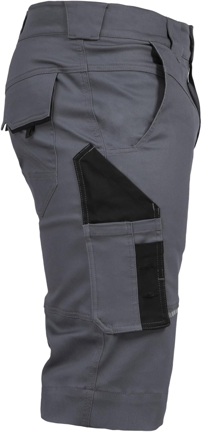 Leibwächter Kurzehose Short FLEXK Flex Line Kornblau-schwarz 52 Grau/Schwarz, 52 Grau/Schwarz