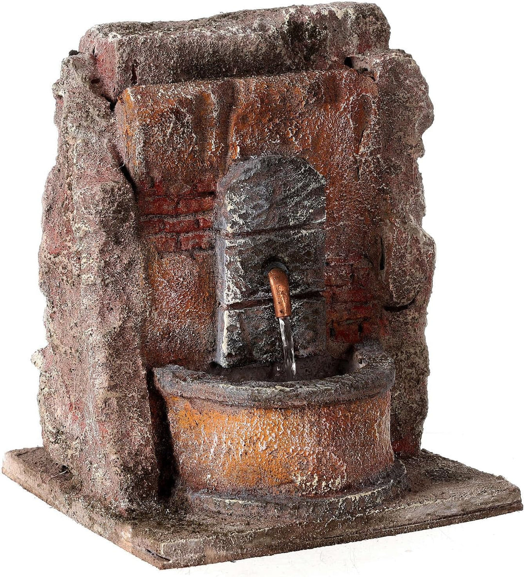 Holyart Brunnen für Krippe im Stein 18x16x16cm