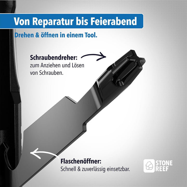 Multifunktionswerkzeug – 12-in-1 Multitool mit Edelstahl-Zange, Schraubendreher, Messer & Säge – Per