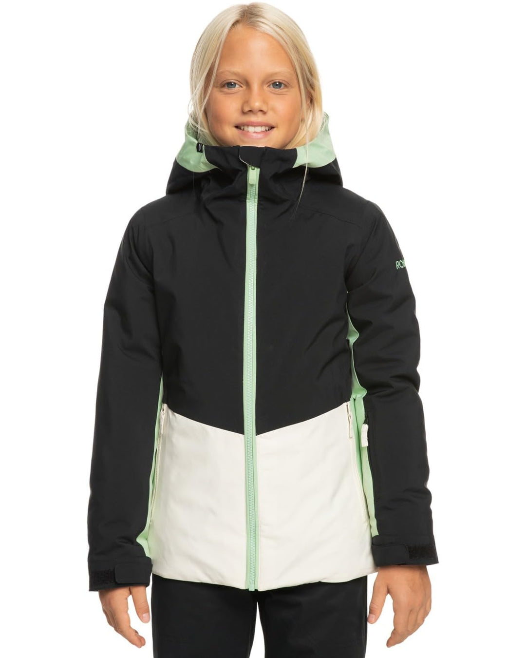 Roxy Mädchen Silverwinter Jk Schneeanzug 36 true black, 36 true black