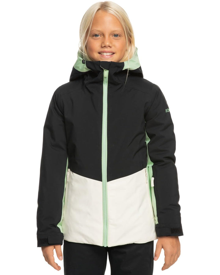 Roxy Mädchen Silverwinter Jk Schneeanzug 36 true black, 36 true black