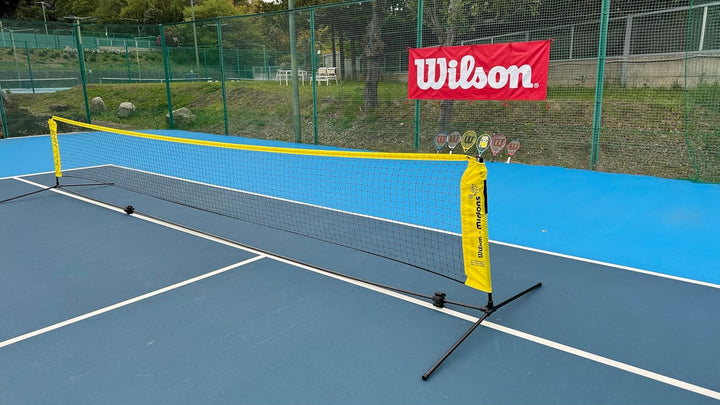 Wilson Tennisnetz Minions Mit Tragetasche, Mit Tragetasche