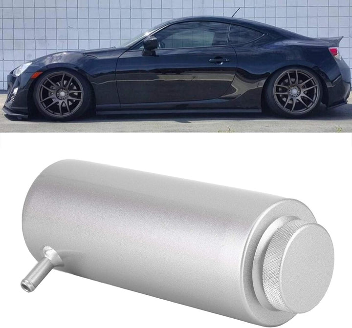 Auto Kühlmittel Behälter, Universal Auto Kühlmittel Überlaufbehälter Kühler Kühlmittel Aluminium Aus