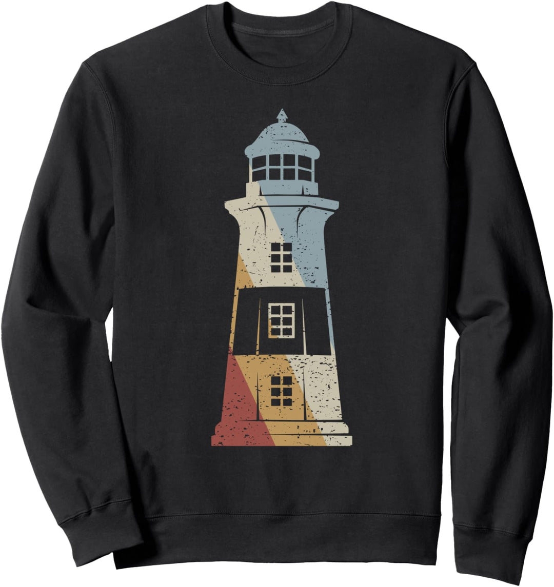 Leuchtturm Retro Style Vintage Sweatshirt