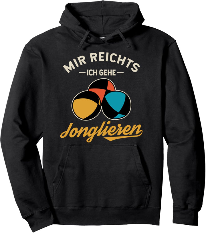 Akrobat Jonglieren Zirkus Künstler Jongleur Jonglieren Pullover Hoodie
