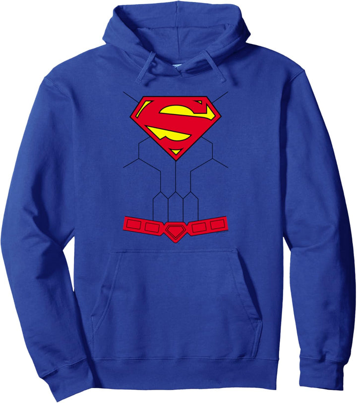 Superman New 52 Torso Pullover Hoodie