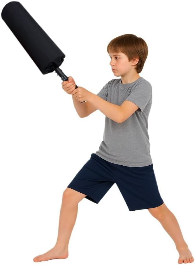 BAY Blocker 65 cm Schlagpolster mit Stiel Griff Box Sticks Blockierer Boxen Softstick Schaumstoff Sc