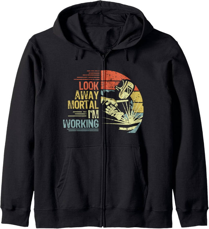 Welder Funny Craftsman Welding Beruf Schweisser Geschenk Kapuzenjacke