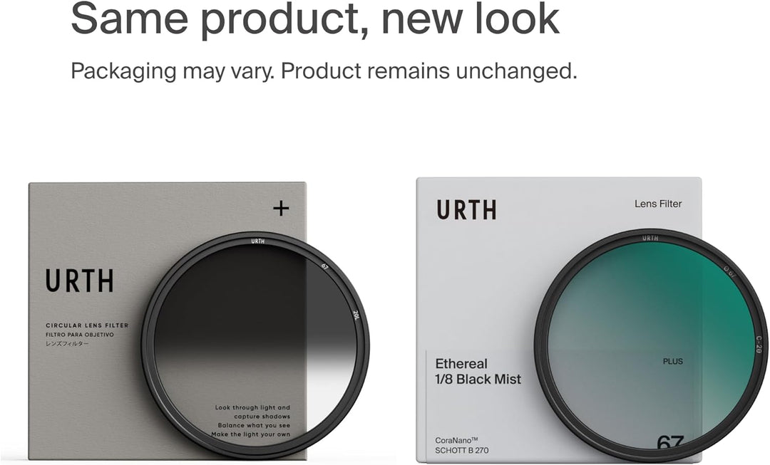 Urth 67 mm Grauverlaufsfilter Hard ND8 GND Filter (Plus+) 67mm, 67mm