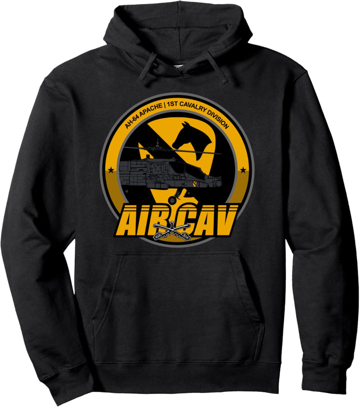 Air Cav AH-64 Apache Pullover Hoodie