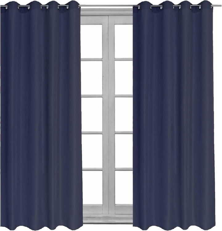 Cleanlevel EST 2016 Verdunklungsvorhang mit Ösen 140cm x 245cm Vorhang Blickdicht Thermo Gardine Wär