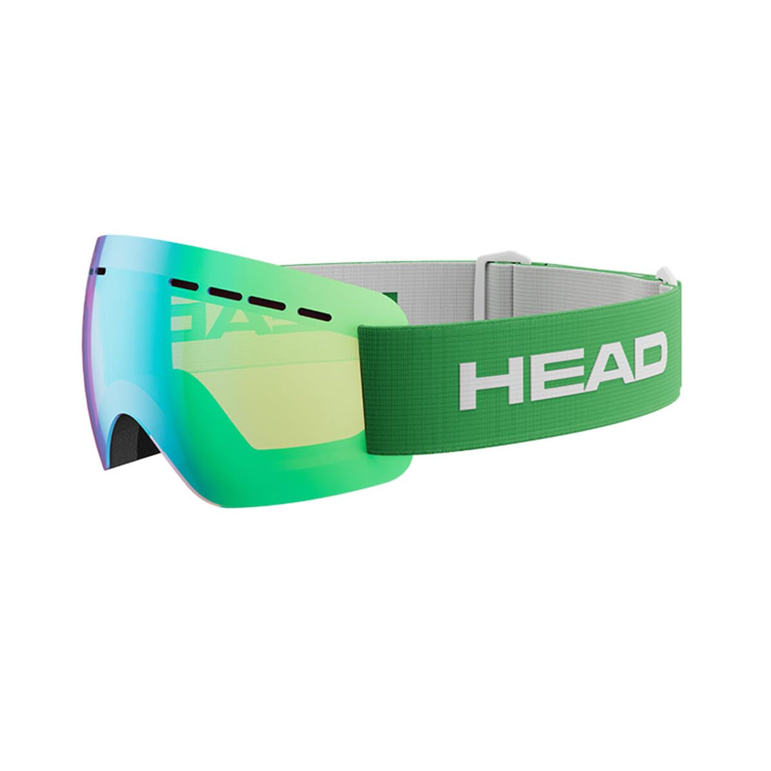 HEAD Unisex – Adult Solar Fmr Goggles Skibrille (1er Pack) L FMR grün, L FMR grün