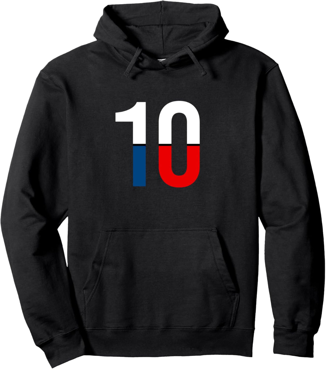 Flagge Tschechische Republik Pullover Hoodie