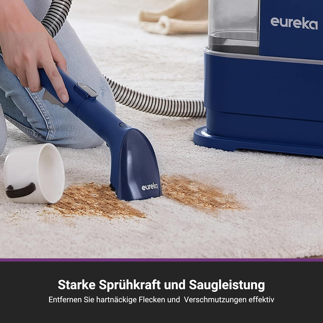 Eureka NEY100 Waschsauger, Teppichreiniger, Polsterreiniger | für Sofa, Vorleger, Polster, Auto | Na