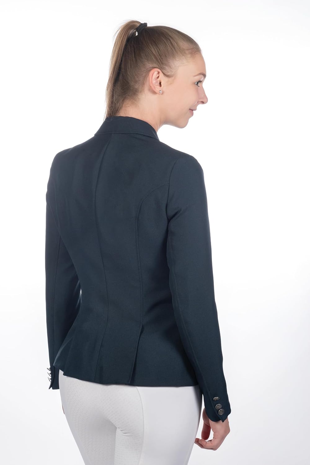 HKM 3341 Turnierjacket Marburg, Reitjacket Reitjacke, dunkelblau Mädchen 152 152 Dunkelblau, 152 Dun