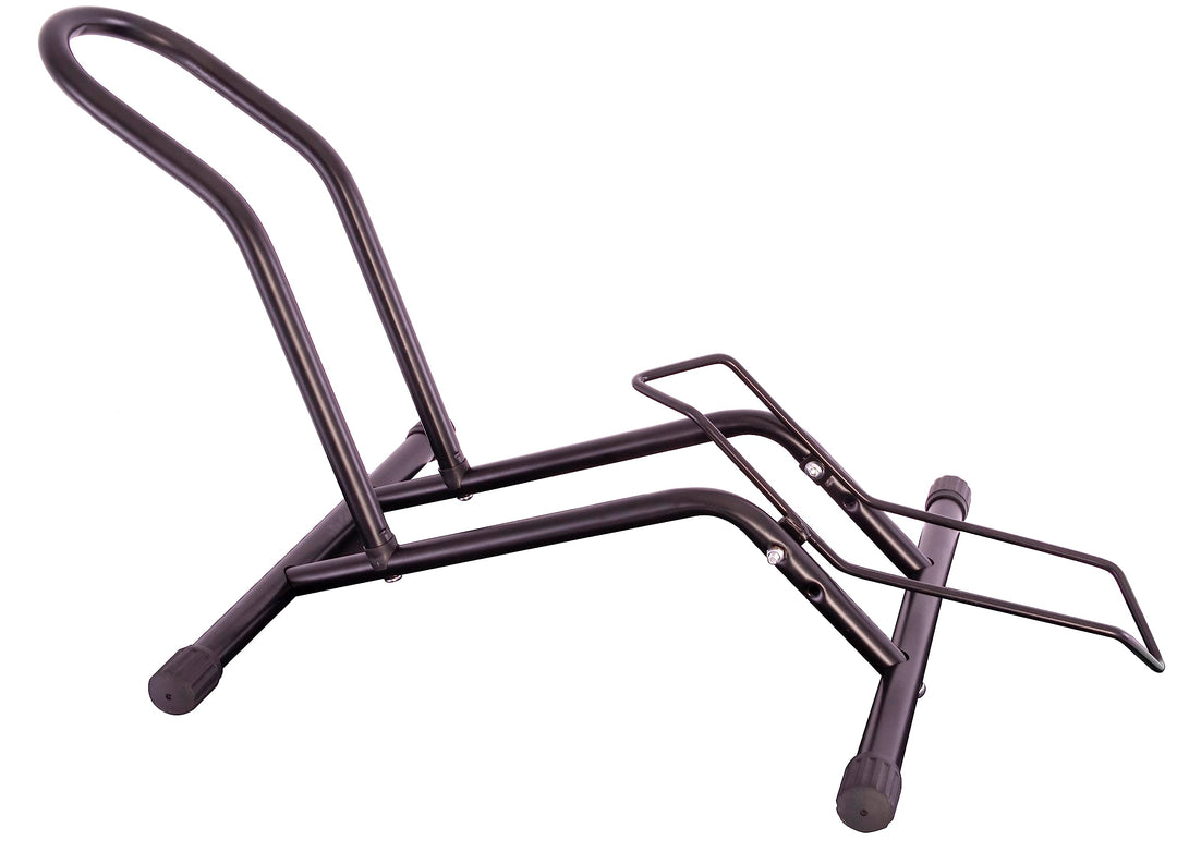 Fahrradständer, Fahrrad Bodenständer, Universell für Vorder- und Hinterrad, Schwarz - HST13H - INION